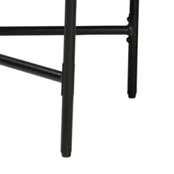Console Tables-Kirkland's Home Oval Light Wood X Base Console Table Brown