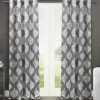 Curtains & Drapes-Kirkland's Home Oxford Navy Thermal Curtain Panel Set, 84 In. Blue