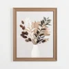 Framed Art-Kirkland's Home Pampas Bouquet I Framed Art Print White/Multi