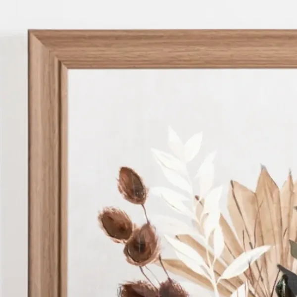 Framed Art-Kirkland's Home Pampas Bouquet I Framed Art Print White/Multi