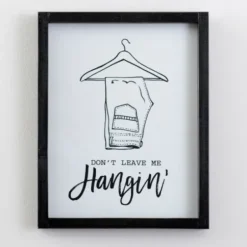 Wall Quotes & Signs-Kirkland's Home Pants Funny Laundry Room Wall Plaque Black/White