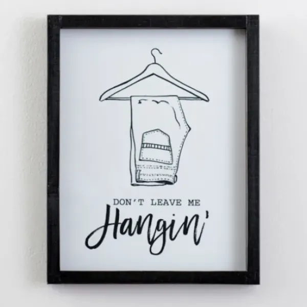 Wall Quotes & Signs-Kirkland's Home Pants Funny Laundry Room Wall Plaque Black/White
