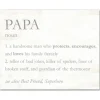 Wall Quotes & Signs-Kirkland's Home Papa Definition Wall Plaque Gray/White