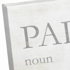 Wall Quotes & Signs-Kirkland's Home Papa Definition Wall Plaque Gray/White