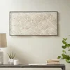 Wall Plaques-Kirkland's Home Paper Cloaked Leaves Metal Plaque White