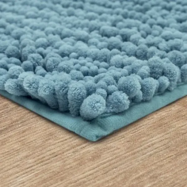 Bathroom Rugs-Kirkland's Home Parchment Lofty Pile Chenille Bath Mat, 45 In. Tan