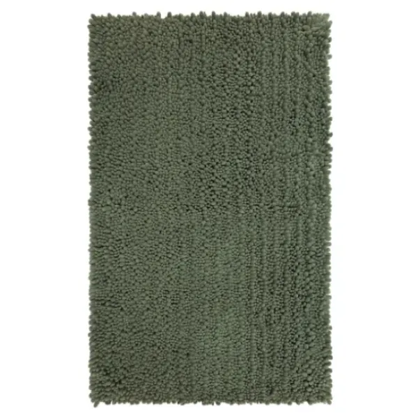 Bathroom Rugs-Kirkland's Home Parchment Memory Foam Chenille Bath Mat, 45 In. Tan
