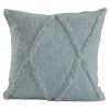 Pillows-Kirkland's Home Pastel Tufted Diamond Pillow, 18 In. Blue