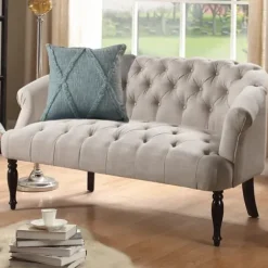 Pillows-Kirkland's Home Pastel Tufted Diamond Pillow, 18 In. Blue