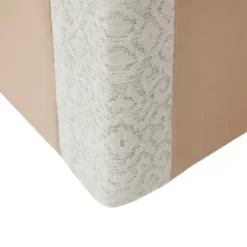 Accent Chairs-Kirkland's Home Patterned Upholstered Swivel Glider Chair White