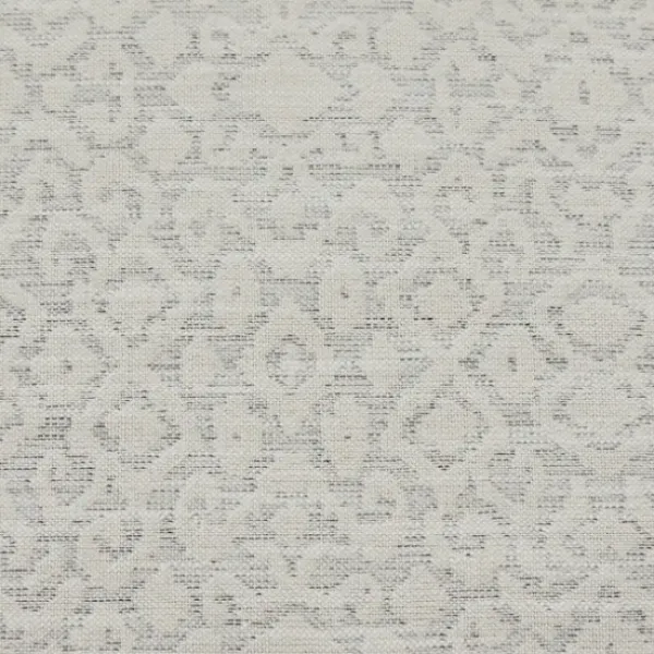 Accent Chairs-Kirkland's Home Patterned Upholstered Swivel Glider Chair White