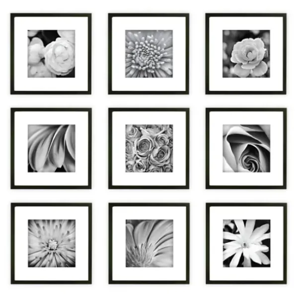 Gallery Wall Frames-Kirkland's Home 9-Pc. Gallery Wall Picture Frame Set Black