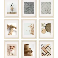 Gallery Wall Frames-Kirkland's Home 9-Pc. Gallery Wall Picture Frame Set, 8X10 Ivory