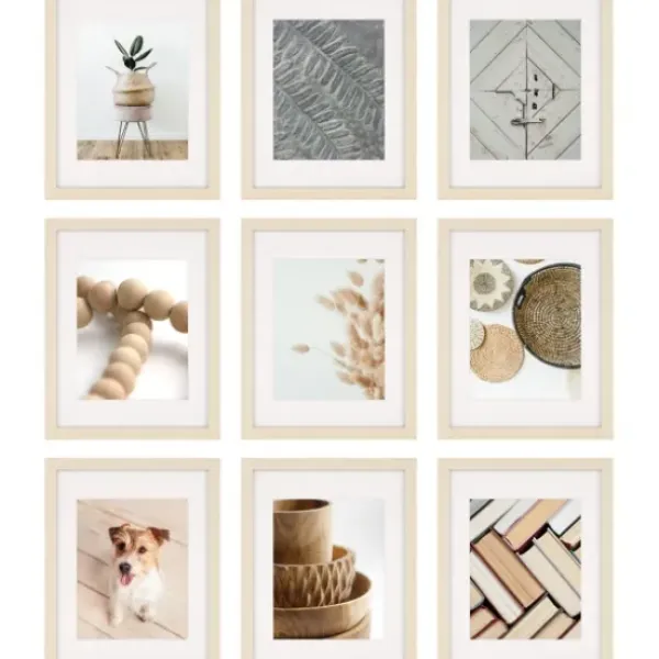 Gallery Wall Frames-Kirkland's Home 9-Pc. Gallery Wall Picture Frame Set, 8X10 Ivory
