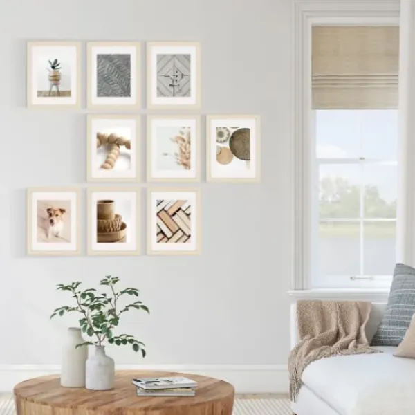 Gallery Wall Frames-Kirkland's Home 9-Pc. Gallery Wall Picture Frame Set, 8X10 Ivory