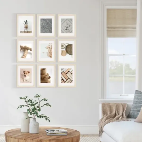 Gallery Wall Frames-Kirkland's Home 9-Pc. Gallery Wall Picture Frame Set, 8X10 Ivory