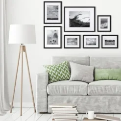 Gallery Wall Frames-Kirkland's Home 7-Pc. Matted Gallery Wall Picture Frame Set Black