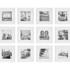 Gallery Wall Frames-Kirkland's Home 12-Pc. Square Gallery Wall Picture Frame Set White
