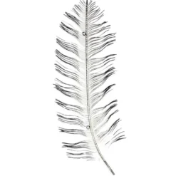 Wall Plaques-Kirkland's Home Peacock Feather Metal Wall Plaque Black/Gold