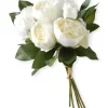 Stems & Bouquets-Kirkland's Home Peony Bundle Bouquet White