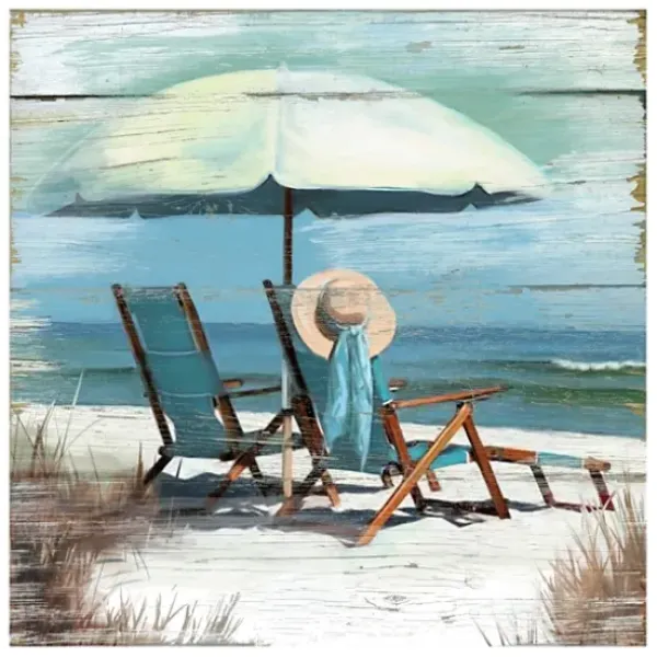 Canvas Art-Kirkland's Home Perfect Spot Canvas Art Print, 20X20 In. Blue