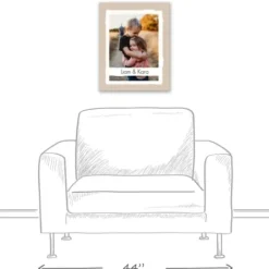 Wall Plaques-Kirkland's Home Personalized Beige Photo Upload Canvas Art Print Tan