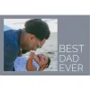 Wall Quotes & Signs-Kirkland's Home Personalized Best Dad Ever Canvas Art Print Blue
