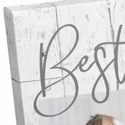 Wall Quotes & Signs-Kirkland's Home Personalized Best Mom Ever Canvas Wall Plaque White/Gray