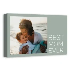 Wall Quotes & Signs-Kirkland's Home Personalized Best Mom Ever Canvas Art Print Green