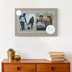 Wall Quotes & Signs-Kirkland's Home Personalized Charcoal Monogram Wall Plaque Gray/White