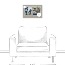 Wall Quotes & Signs-Kirkland's Home Personalized Charcoal Monogram Wall Plaque Gray/White