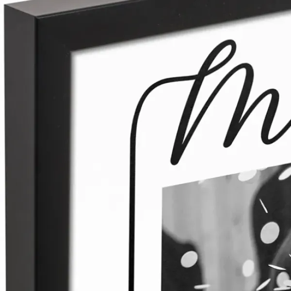 Wall Quotes & Signs-Kirkland's Home Personalized Classic Mr. & Mrs. Wall Plaque Black/White