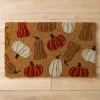 Doormats-Kirkland's Home Personalized Come On In Y'All Coir Doormat Tan/Black