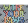 Doormats-Kirkland's Home Personalized Daisy Chain Coir Doormat Tan/White
