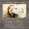 Wall Quotes & Signs-Kirkland's Home Personalized Dog'S Promise Canvas Wall Plaque Brown/White