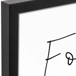 Wall Quotes & Signs-Kirkland's Home Personalized Forever And Ever Canvas Wall Plaque Black/White