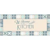 Kitchen & Floor Mats-Kirkland's Home Personalized Gray Bone Apetit Kitchen Mat Gray/White