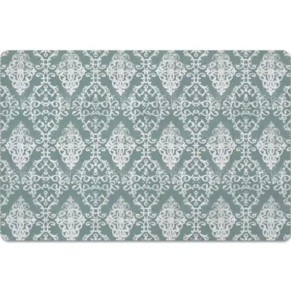 Kitchen & Floor Mats-Kirkland's Home Personalized Gray Kitchen Dance Kitchen Mat Gray/White