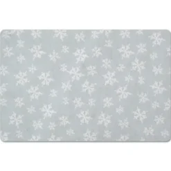 Kitchen & Floor Mats-Kirkland's Home Personalized Gray Waters Monogram Floor Mat Gray/White