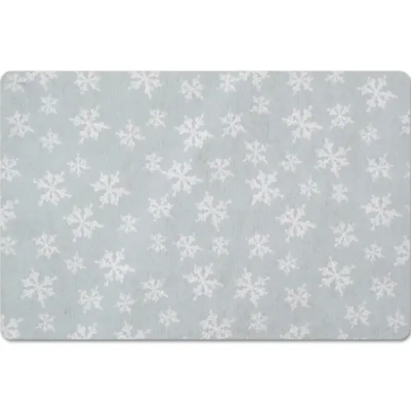 Kitchen & Floor Mats-Kirkland's Home Personalized Gray Waters Monogram Floor Mat Gray/White