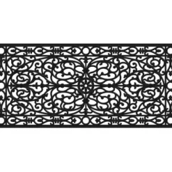 Doormats-Kirkland's Home Personalized Heart Home Coir Doormat Tan/Black