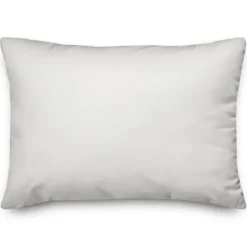 Pillows-Kirkland's Home Personalized Home Heart Location Pillow White/Black