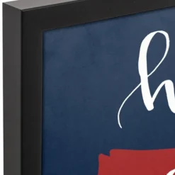 Wall Quotes & Signs-Kirkland's Home Personalized Home Is Where The Heart Is Canvas Blue