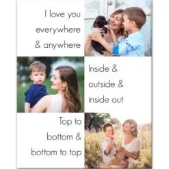 Wall Quotes & Signs-Kirkland's Home Personalized I Love You Everywhere Photo Print White