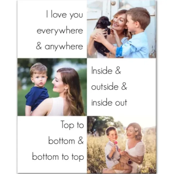 Wall Quotes & Signs-Kirkland's Home Personalized I Love You Everywhere Photo Print White
