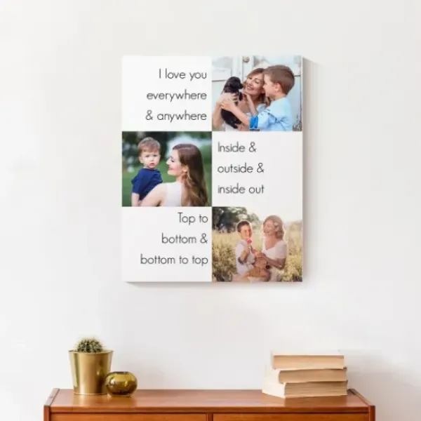 Wall Quotes & Signs-Kirkland's Home Personalized I Love You Everywhere Photo Print White