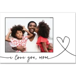 Wall Quotes & Signs-Kirkland's Home Personalized I Love You Mom Photo Canvas Print White