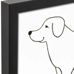 Wall Quotes & Signs-Kirkland's Home Personalized Labrador Retriever Framed Wall Plaque White/Black