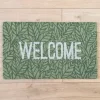 Doormats-Kirkland's Home Personalized Monogram Laurel Doormat Brown/Black