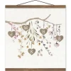 Wall Quotes & Signs-Kirkland's Home Personalized Monogram Tree Branch Teakwood Print Ivory/Brown